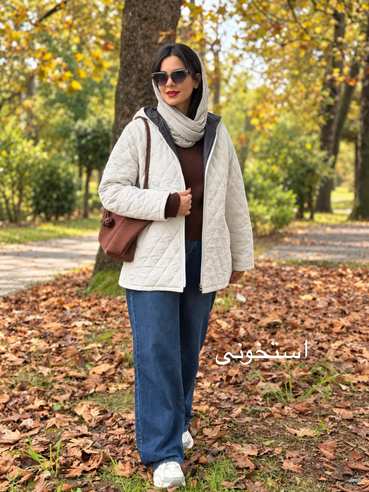 کاپشن زنانه کلاهدار آستردار ونوس